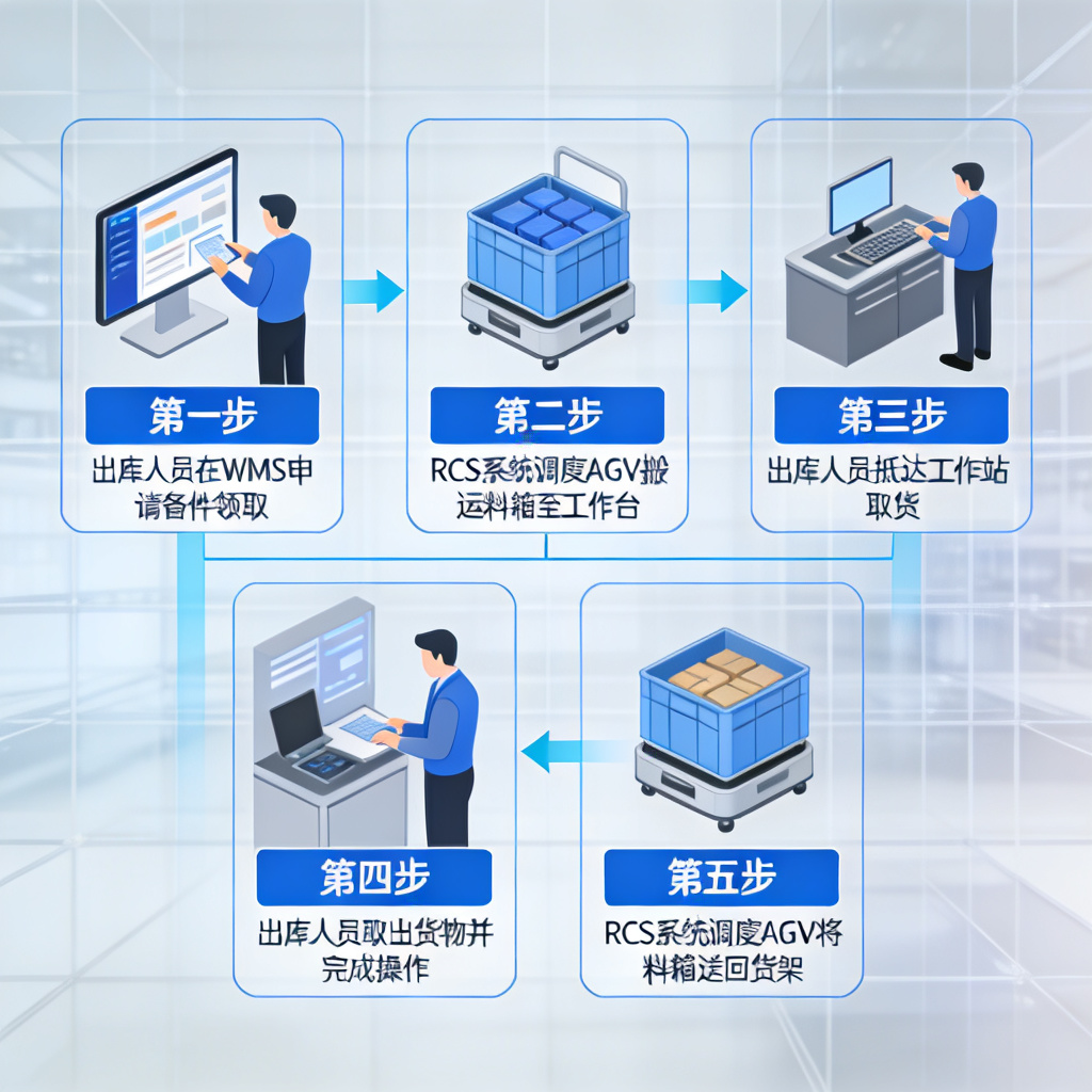CTU 智能备件库作业流程